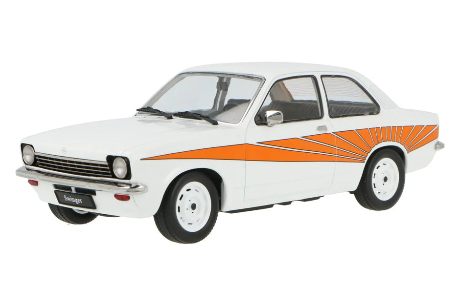 1973 Opel Kadett C Swinger Blanco/Naranja 1:18 KK-Scale KKDC180671