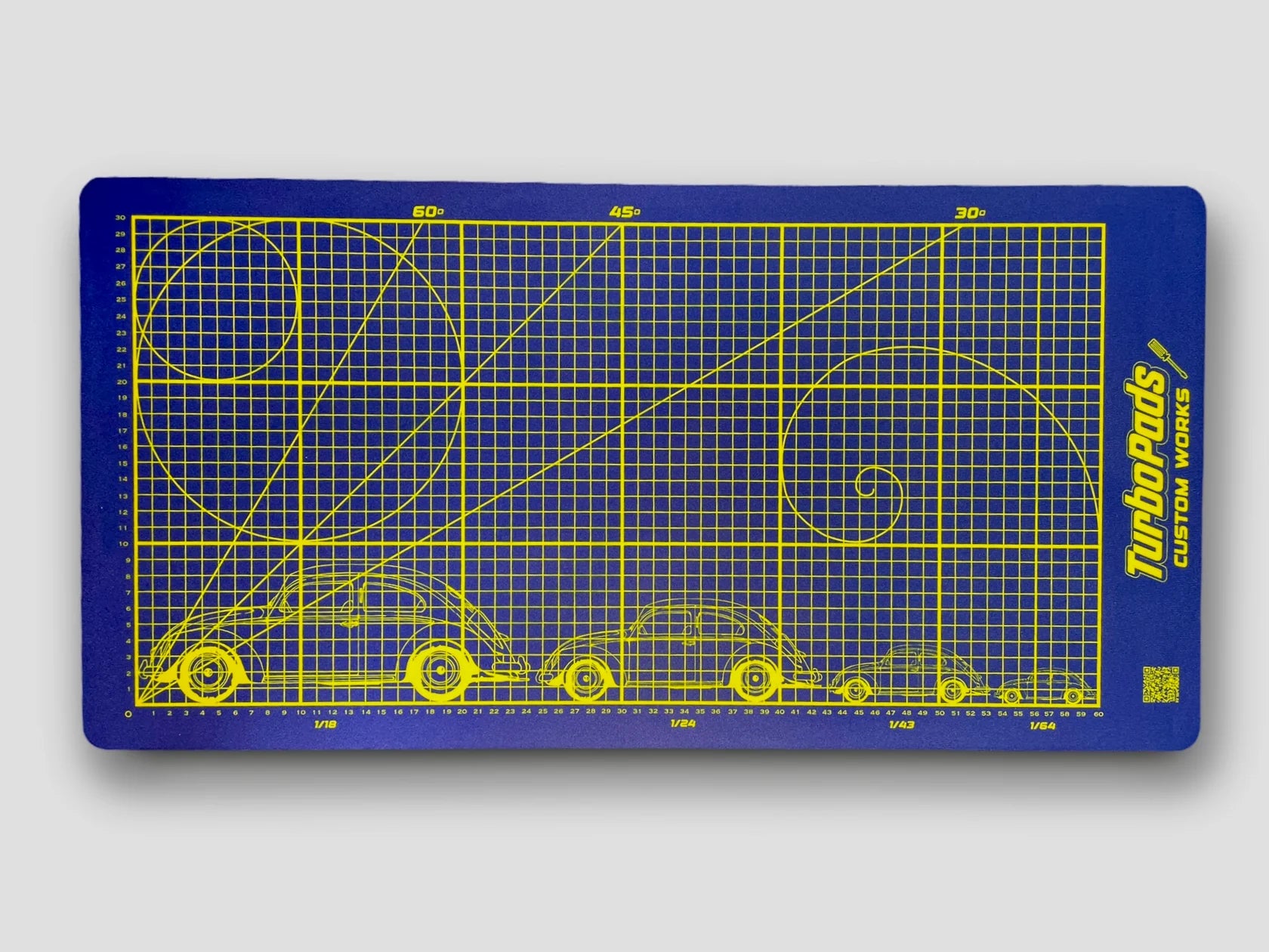 Custom Works 1/64 TurboPad 70x35cm mat mouse pad