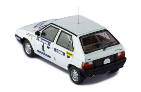 1989 Skoda Favorit 136 L Nº4 Krecek/Borivoj Rallye Valasskaa Zima 1:43 IXO Models RAC407A.22