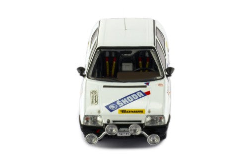 1989 Skoda Favorit 136 L Nº2 Sibera/Gross Rallye Valasskaa Zima 1:43 IXO Models RAC407B.22