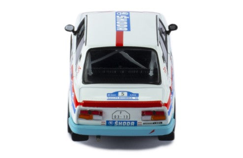 1988 Skoda 130 L Nº 5 Haugland/Willis Rallye Bohemia 1:43 IXO Models RAC408B