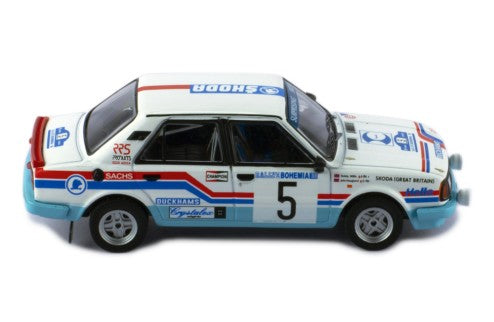 1988 Skoda 130 L Nº 5 Haugland/Willis Rallye Bohemia 1:43 IXO Models RAC408B