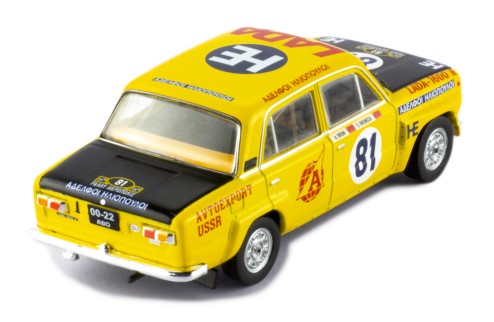 1977 Lada 1600 R Nº81 Brundza/Brum Rally Acropolis 1:43 IXO Models RAC410.22