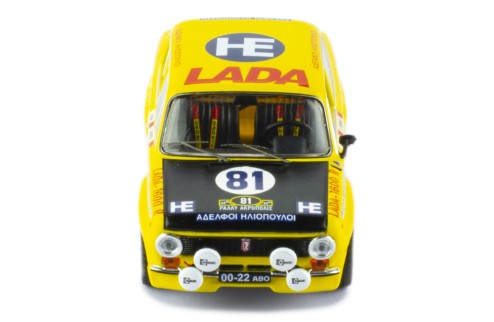 1977 Lada 1600 R Nº81 Brundza/Brum Rally Acropolis 1:43 IXO Models RAC410.22