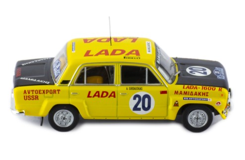 1978 Lada 1600 R Nº20 Brundza/Girdauskas Rally Acropolis 1:43 IXO Models RAC411.22