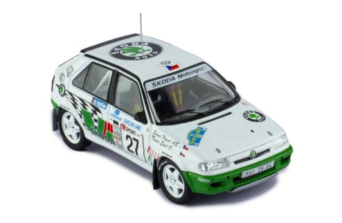 1995 Skoda Felicia Kit Car Nº27 Triner/Stanc Rally Suecia 1:43 IXO Models RAC413A