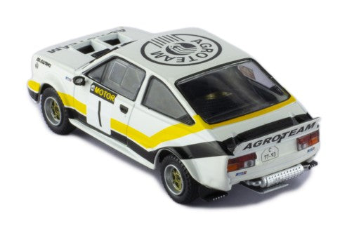 1984 Skoda MTX 160 RS Nº1 Blahna/Schovánek Rallye Pribram 1:43 IXO Models RAC416C.22