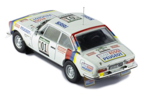 1978 Peugeot 504 Coupe V6 Nº01 Makinen/Todt Rallye Costa de Marfil 1:43 IXO Models RAC417B.22