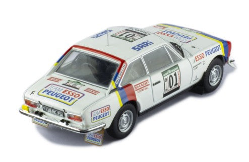 1978 Peugeot 504 Coupe V6 Nº01 Makinen/Todt Rallye Costa de Marfil 1:43 IXO Models RAC417B.22