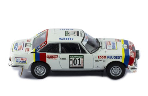 1978 Peugeot 504 Coupe V6 Nº01 Makinen/Todt Rallye Costa de Marfil 1:43 IXO Models RAC417B.22