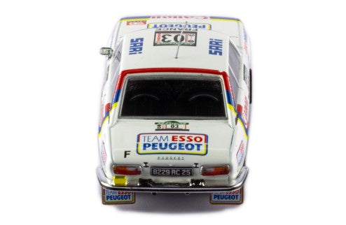 1978 Peugeot 504 Coupe V6 Nº03 Lampinen/Aho Rallye Costa de Marfil 1:43 IXO Models RAC417C.22