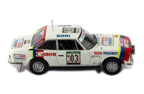 1978 Peugeot 504 Coupe V6 Nº03 Lampinen/Aho Rallye Costa de Marfil 1:43 IXO Models RAC417C.22