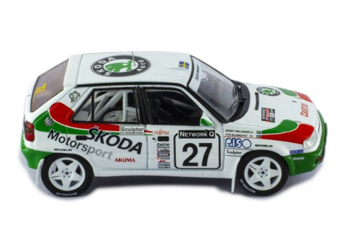 1996 Skoda Felicia Kit Car Nº27 Blomqvist/Melander RAC Rallye 1:43 IXO Models RAC423A.22