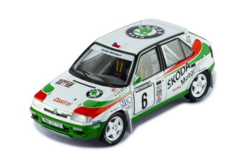 1996 Skoda Felicia Kit Car Nº6 Sibera/Gross RAC Rallye 1:43 IXO Models RAC423B.22