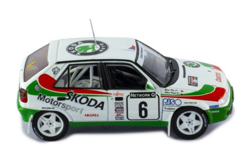 1996 Skoda Felicia Kit Car Nº6 Sibera/Gross RAC Rallye 1:43 IXO Models RAC423B.22