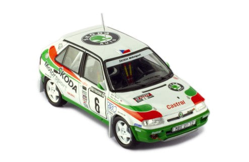 1996 Skoda Felicia Kit Car Nº6 Sibera/Gross RAC Rallye 1:43 IXO Models RAC423B.22