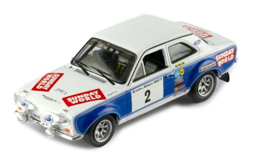 1975 Ford Escort MK I RS 1600 Nº2 Coleman/Phelan Rally Circuíto de Irlanda 1:43 IXO Models RAC438.22