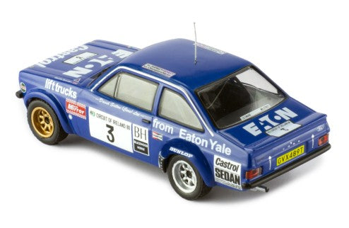 1980 Ford Escort RS 1800 MKII Nº3 Coleman/Neville Rally Benson & Hedges 1:43 IXO Models RAC440.22