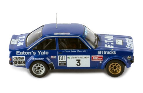 1980 Ford Escort RS 1800 MKII Nº3 Coleman/Neville Rally Benson & Hedges 1:43 IXO Models RAC440.22