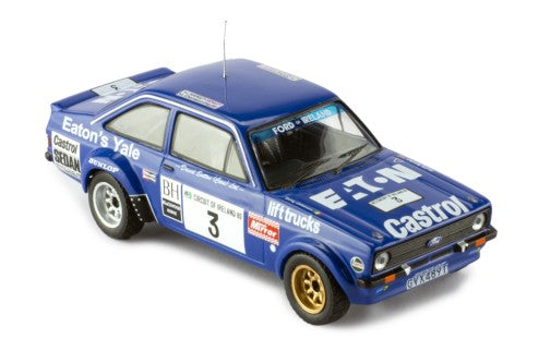 1980 Ford Escort RS 1800 MKII Nº3 Coleman/Neville Rally Benson & Hedges 1:43 IXO Models RAC440.22