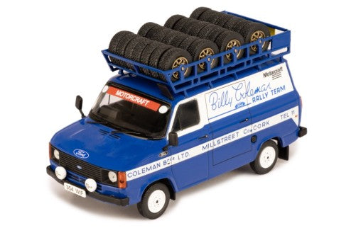 1977 Ford Transit MK II Asistencia En Rally Con Baca "Billy Coleman Rally Team" 1:43 IXO Models RAC444X