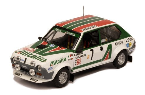 1979 Fiat Ritmo 75 Abarth Nº7 Eklund/Sylvan Rally Monte Carlo 1:43 IXO Models RAC445A.22