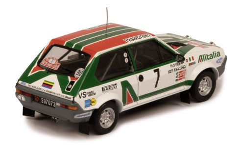 1979 Fiat Ritmo 75 Abarth Nº7 Eklund/Sylvan Rally Monte Carlo 1:43 IXO Models RAC445A.22