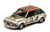 1979 Fiat Ritmo 75 Abarth Nº20 Bettega/Perissinot Rally Monte Carlo 1:43 IXO Models RAC445B.22