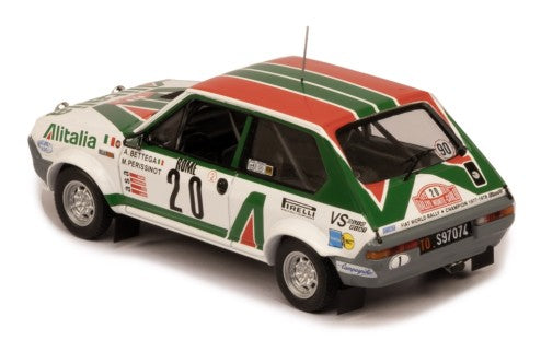 1979 Fiat Ritmo 75 Abarth Nº20 Bettega/Perissinot Rally Monte Carlo 1:43 IXO Models RAC445B.22
