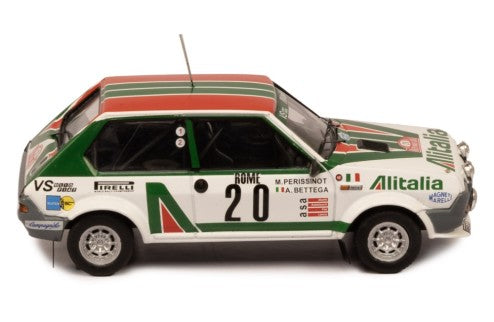 1979 Fiat Ritmo 75 Abarth Nº20 Bettega/Perissinot Rally Monte Carlo 1:43 IXO Models RAC445B.22