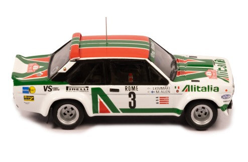 1979 Fiat 131 Abarth Nº3 Markku/Kivimäki Rally Monte Carlo 1:43 IXO Models RAC446A.22