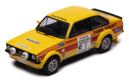 1979 Ford Escort MKII RS 1800 Nº1 B.Waldegard/H.Thorszelius Rally Southern Cross 1:43 IXO Models RAC447.22