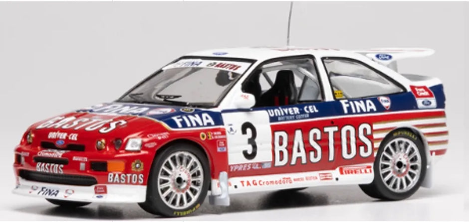 1995 Ford Escort RS Cosworth Nº3 P.Snijers/D.Colebunders Rally Ypres 1:43 IXO Models RAC450A.22