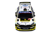 2025 Skoda Fabia RS Rally2 Nº21 N.Gryazin/K.Aleksandrov Rally de Montecarlo WRC2 1:43 IXO Models RAM977.22