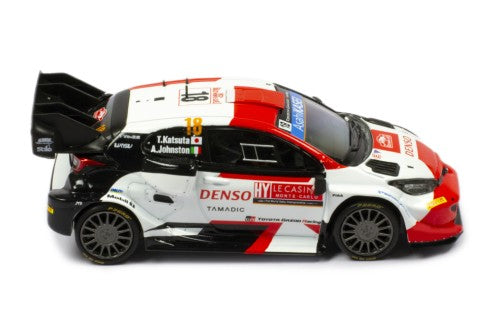 2022 Toyota GR Yaris Rally1 Nº18 Katsuta/Johnston Rally Monte Carlo 1:43 IXO Models RAM834.22