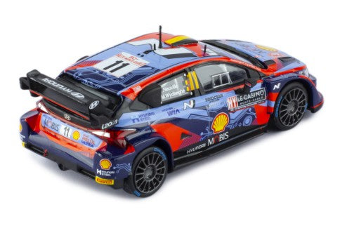 2022 Hyundai i20 N Rally1 WRC Nº11 Neuville/Wydaeghe Rally Monte Carlo 1:43 IXO Models RAM835