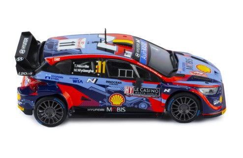 2022 Hyundai i20 N Rally1 WRC Nº11 Neuville/Wydaeghe Rally Monte Carlo 1:43 IXO Models RAM835