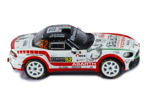2022 Fiat Abarth 124 RGT WRC Nº52 Gobbin/Grimaldi Rally Monte Carlo 1:43 IXO Models RAM847