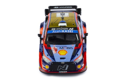 2022 Hyundai i20 N Rally1 Nº8 Tänak/Järveoja Ganador Rally Italia Cerdeña 1:43 IXO Models RAM853.22