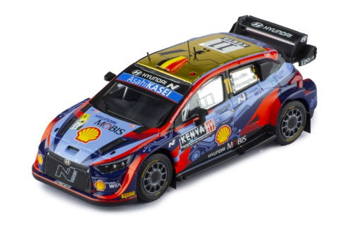 2022 Hyundai i20 N Rally1 Nº11 Neuville/Wydaeghe Rally Safari 1:43 IXO Models RAM855.22