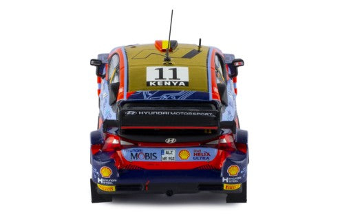 2022 Hyundai i20 N Rally1 Nº11 Neuville/Wydaeghe Rally Safari 1:43 IXO Models RAM855.22