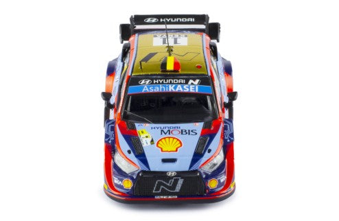 2022 Hyundai i20 N Rally1 Nº11 Neuville/Wydaeghe Rally Safari 1:43 IXO Models RAM855.22