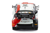 2022 Toyota GR Yaris Rally 1 Nº69 Rovanpera/Halttunen Ganador Rally Safari 1:43 IXO Models RAM856.22