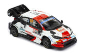 2022 Toyota GR Yaris Rally 1 Nº69 Rovanpera/Halttunen Ganador Rally Safari 1:43 IXO Models RAM856.22