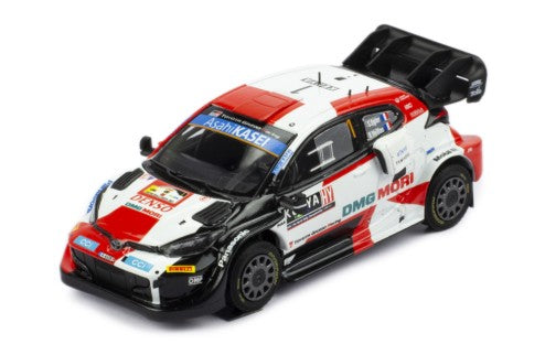2022 Toyota GR Yaris Rally1 Nº1 Ogier/Veillas Rally Safari Kenya 1:43 IXO Models RAM857.22