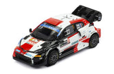 2022 Toyota GR Yaris Rally1 Nº1 Ogier/Veillas Rally Safari Kenya 1:43 IXO Models RAM857.22