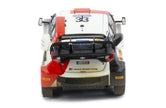 2022 Toyota GR Yaris Rally 1 Nº33 Evans/Martin Versión Sucio Rally Estonia 1:43 IXO Models RAM860.22