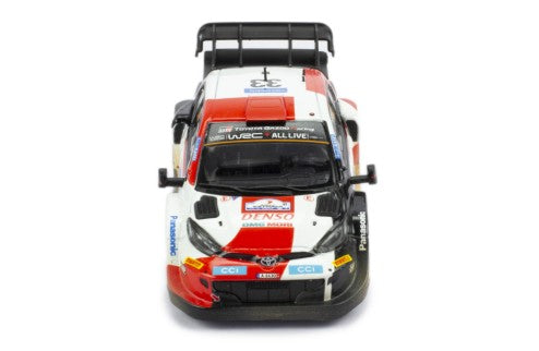 2022 Toyota GR Yaris Rally 1 Nº33 Evans/Martin Versión Sucio Rally Estonia 1:43 IXO Models RAM860.22