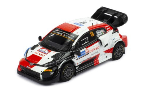 2022 Toyota GR Yaris Rally 1 Nº18 Katsuta/Johnston Rally Estonia 1:43 IXO Models RAM861.22