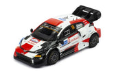 2022 Toyota GR Yaris Rally 1 Nº18 Katsuta/Johnston Rally Estonia 1:43 IXO Models RAM861.22